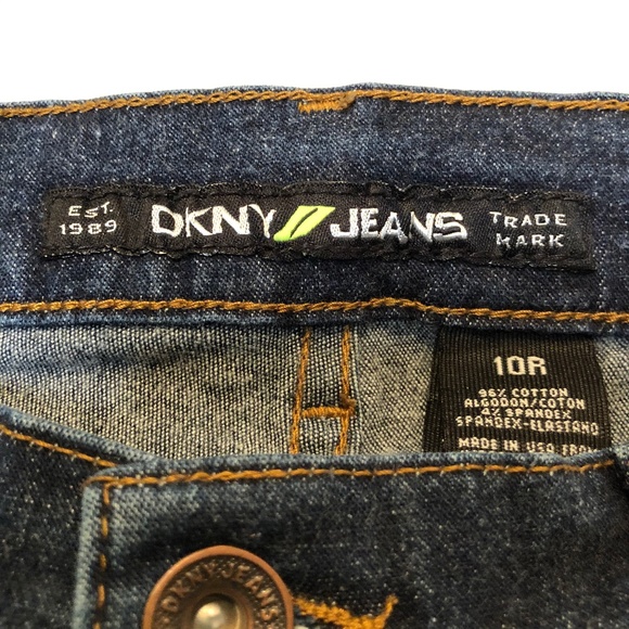 DKNY Denim Blue Bootcut Jeans - Picture 5 of 6
